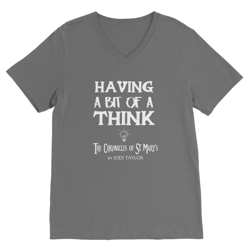 Having A Bit Of A Think Classic V-Neck T-Shirt