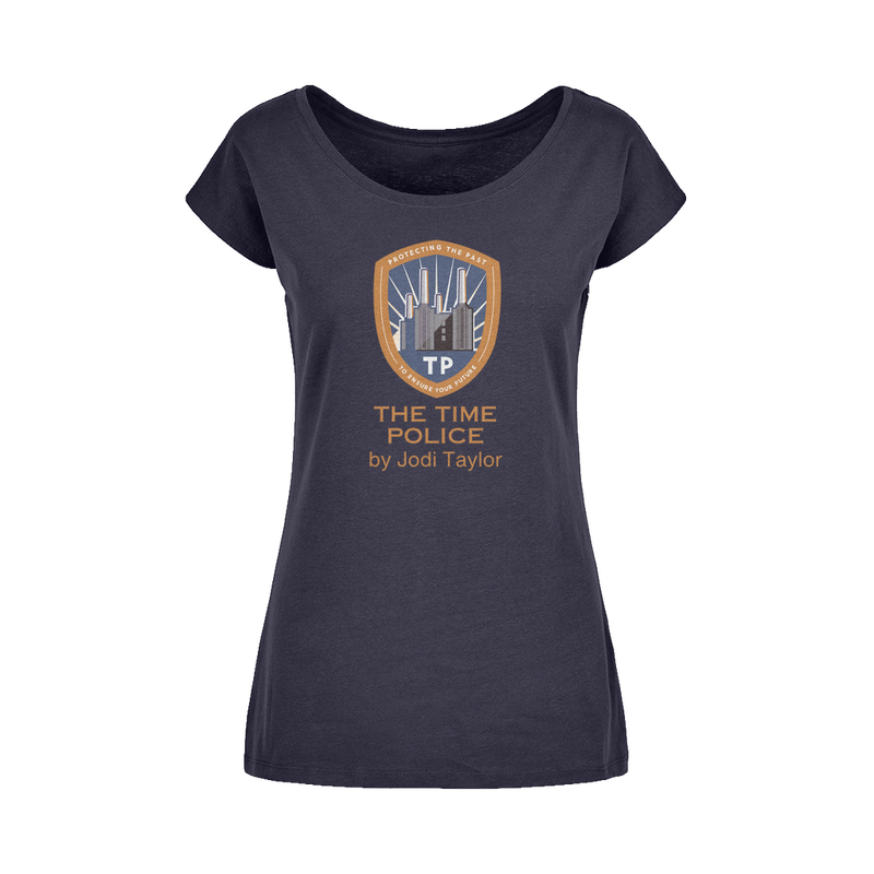 Time Police (UK) Wide Neck Womens T-Shirt XS-5XL