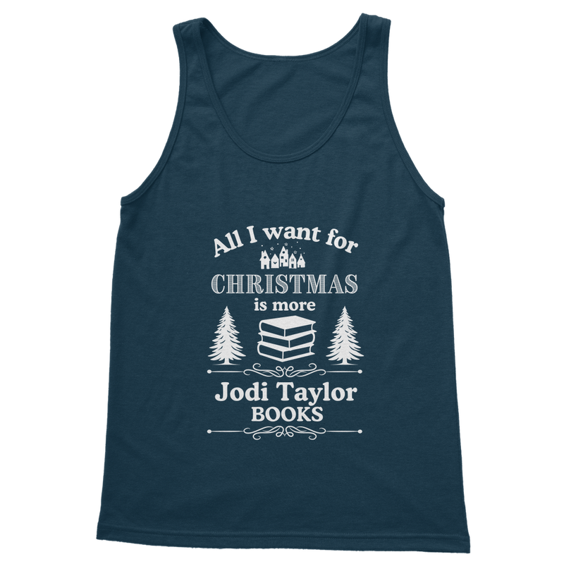 All I Want For Christmas is More Jodi Taylor Books (UK) Classic Adult Vest Top