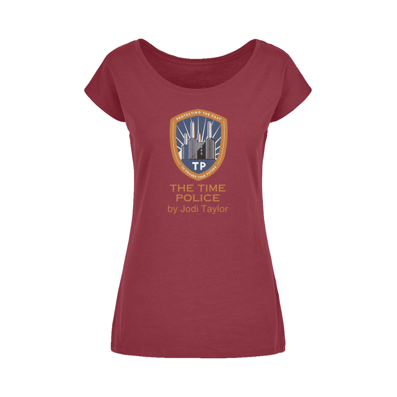 Time Police (UK) Wide Neck Womens T-Shirt XS-5XL