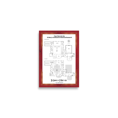 St Mary's Institute Floor Plans Poster (UK, Europe, USA)