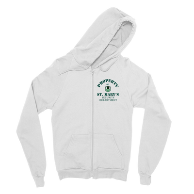 Property of St Mary's Security Department (UK) Classic Adult Zip Hoodie