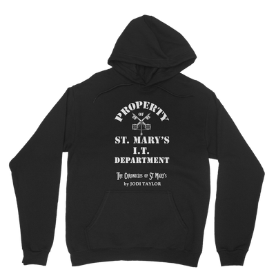 Property of St Mary's I.T. Department (UK) Classic Adult Hoodie up to 5XL