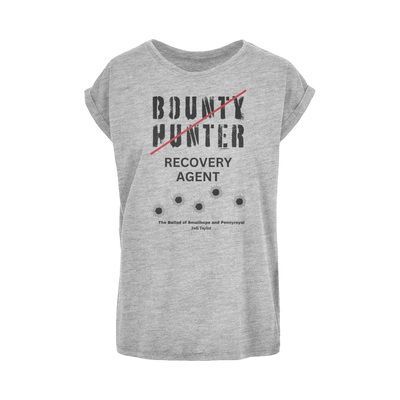 Smallhope and Pennyroyal Bounty Hunter - Recovery Agent (UK) Women's Extended Shoulder T-Shirt XS-5XL