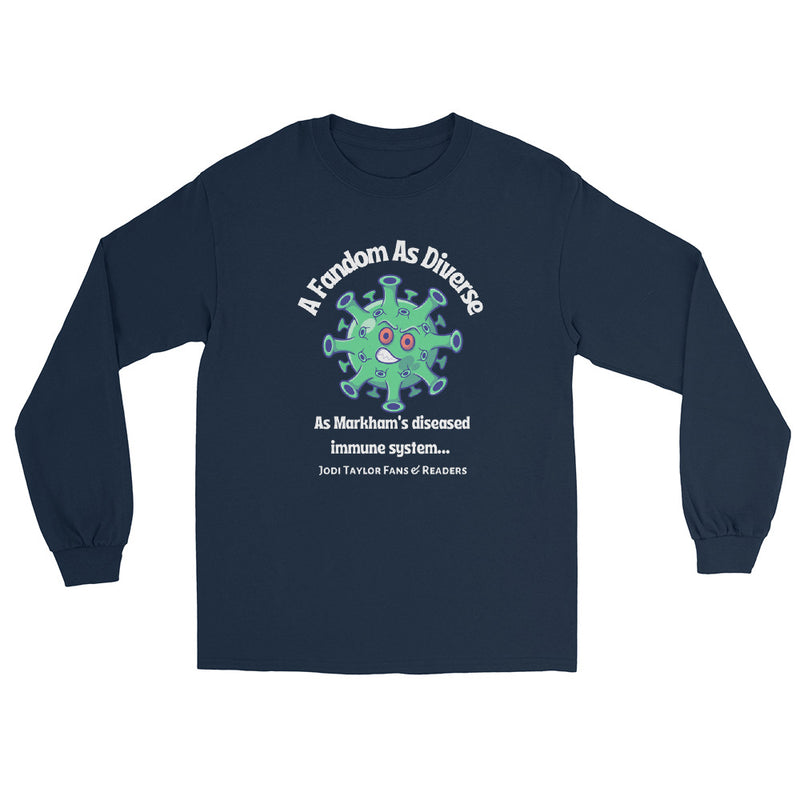 Diversity Collection - A Fandom as Diverse... Long-Sleeve Unisex Shirt up to size 4XL (UK, Europe, USA, Canada and Australia)