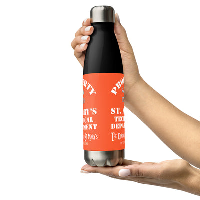 Property of St Mary's Technical Department Stainless steel water bottle (Europe & USA)