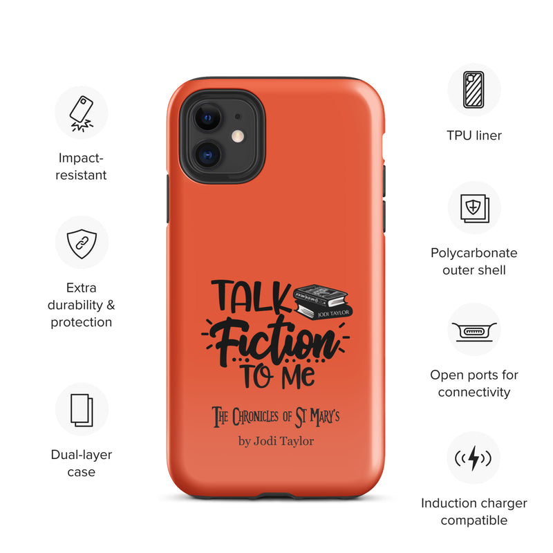 Talk Fiction To Me Tough Case for iPhone® (UK, Europe, USA, Canada, Australia, and New Zealand)