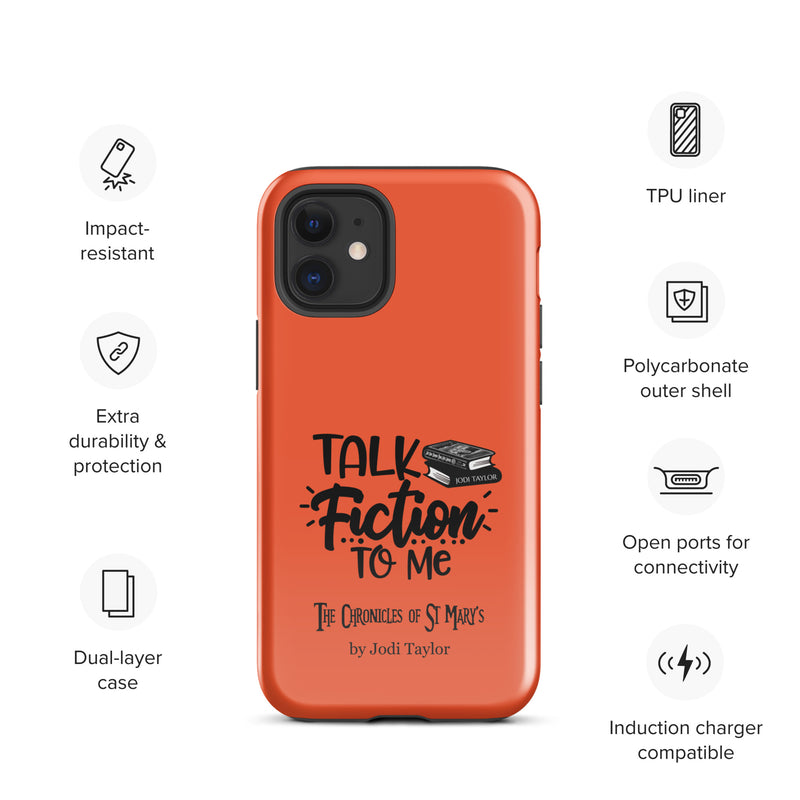 Talk Fiction To Me Tough Case for iPhone® (UK, Europe, USA, Canada, Australia, and New Zealand)