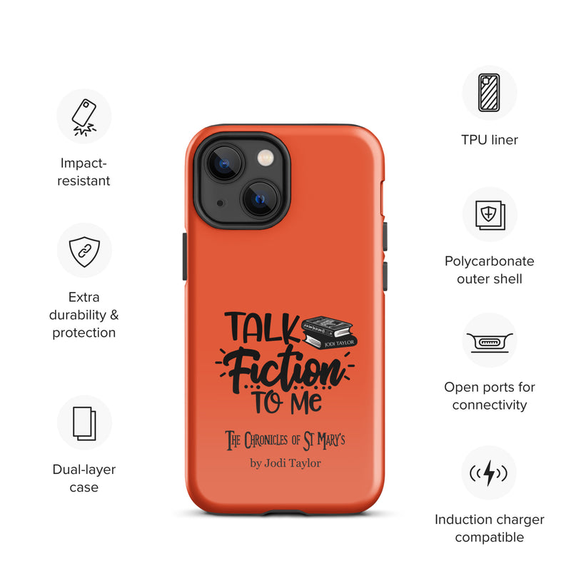 Talk Fiction To Me Tough Case for iPhone® (UK, Europe, USA, Canada, Australia, and New Zealand)