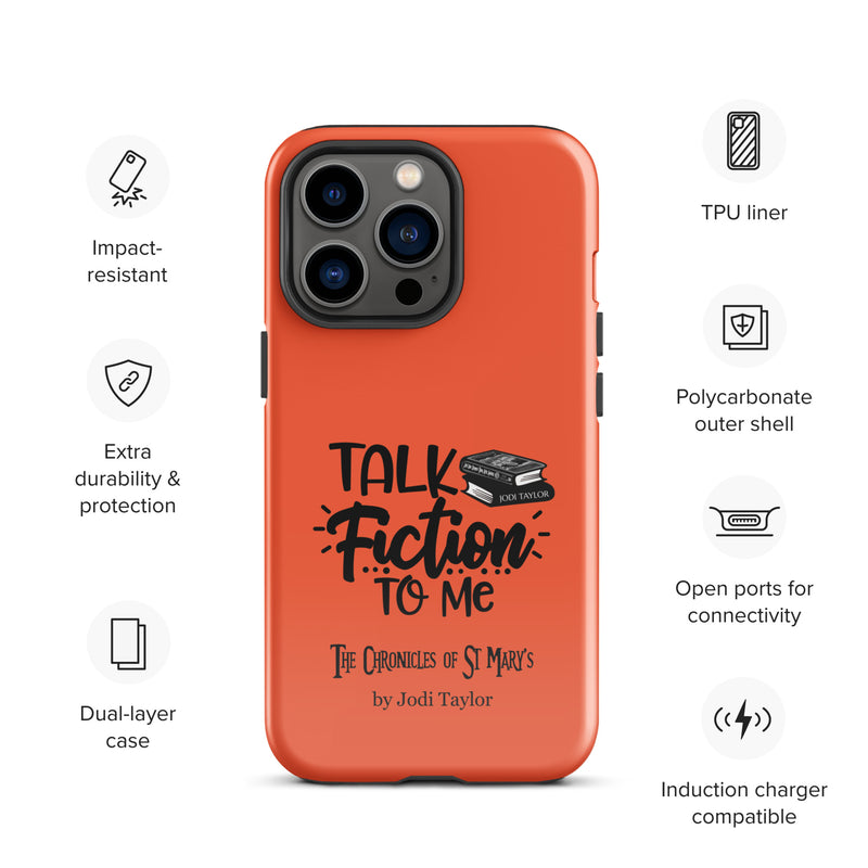 Talk Fiction To Me Tough Case for iPhone® (UK, Europe, USA, Canada, Australia, and New Zealand)