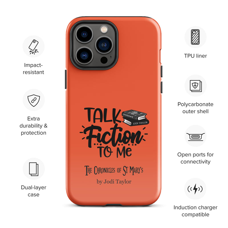 Talk Fiction To Me Tough Case for iPhone® (UK, Europe, USA, Canada, Australia, and New Zealand)