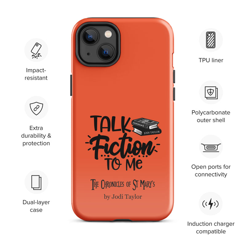 Talk Fiction To Me Tough Case for iPhone® (UK, Europe, USA, Canada, Australia, and New Zealand)