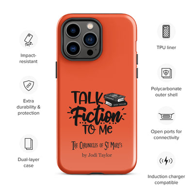 Talk Fiction To Me Tough Case for iPhone® (UK, Europe, USA, Canada, Australia, and New Zealand)