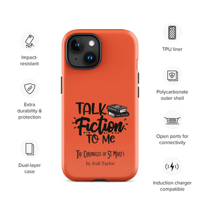 Talk Fiction To Me Tough Case for iPhone® (UK, Europe, USA, Canada, Australia, and New Zealand)