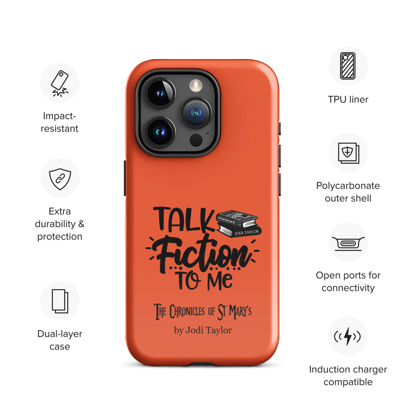 Talk Fiction To Me Tough Case for iPhone® (UK, Europe, USA, Canada, Australia, and New Zealand)