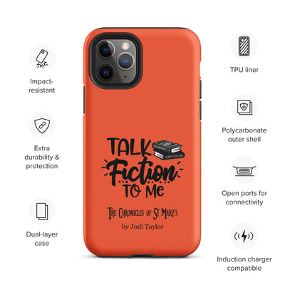 Talk Fiction To Me Tough Case for iPhone® (UK, Europe, USA, Canada, Australia, and New Zealand)