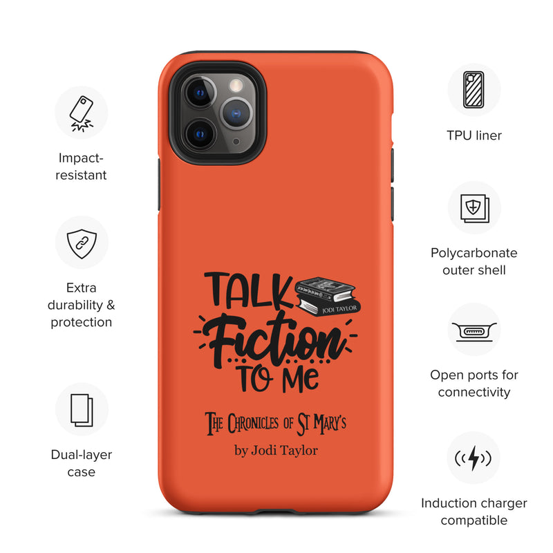 Talk Fiction To Me Tough Case for iPhone® (UK, Europe, USA, Canada, Australia, and New Zealand)