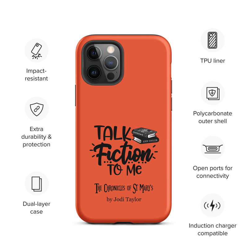 Talk Fiction To Me Tough Case for iPhone® (UK, Europe, USA, Canada, Australia, and New Zealand)