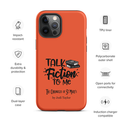 Talk Fiction To Me Tough Case for iPhone® (UK, Europe, USA, Canada, Australia, and New Zealand)