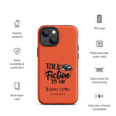 Talk Fiction To Me Tough Case for iPhone® (UK, Europe, USA, Canada, Australia, and New Zealand)