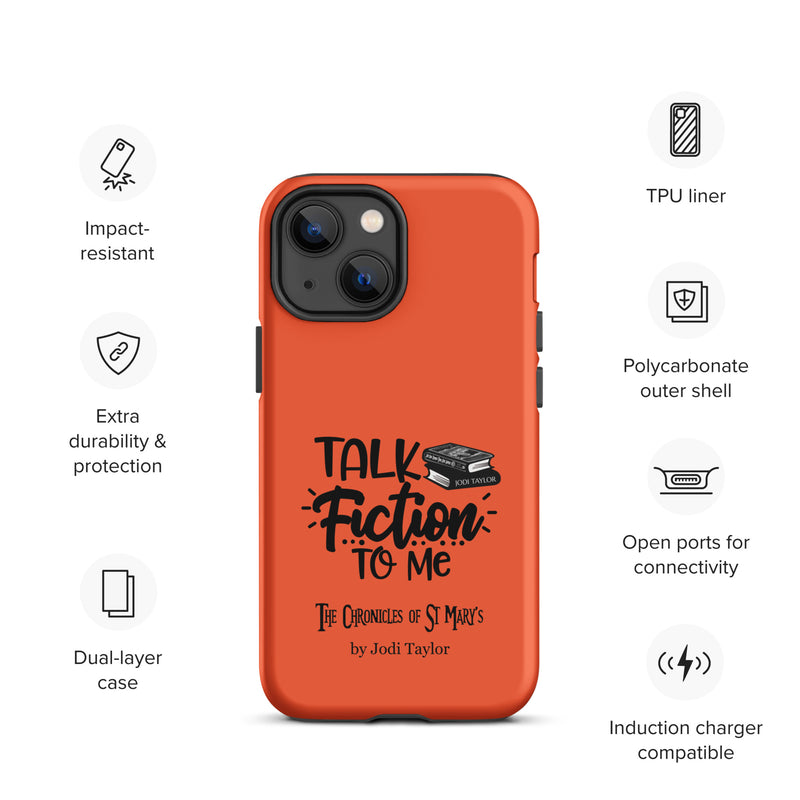 Talk Fiction To Me Tough Case for iPhone® (UK, Europe, USA, Canada, Australia, and New Zealand)