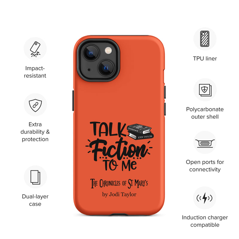 Talk Fiction To Me Tough Case for iPhone® (UK, Europe, USA, Canada, Australia, and New Zealand)