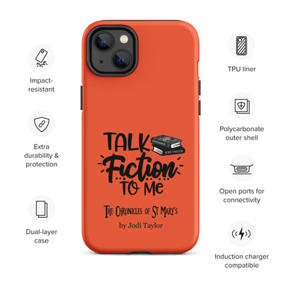 Talk Fiction To Me Tough Case for iPhone® (UK, Europe, USA, Canada, Australia, and New Zealand)