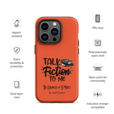 Talk Fiction To Me Tough Case for iPhone® (UK, Europe, USA, Canada, Australia, and New Zealand)