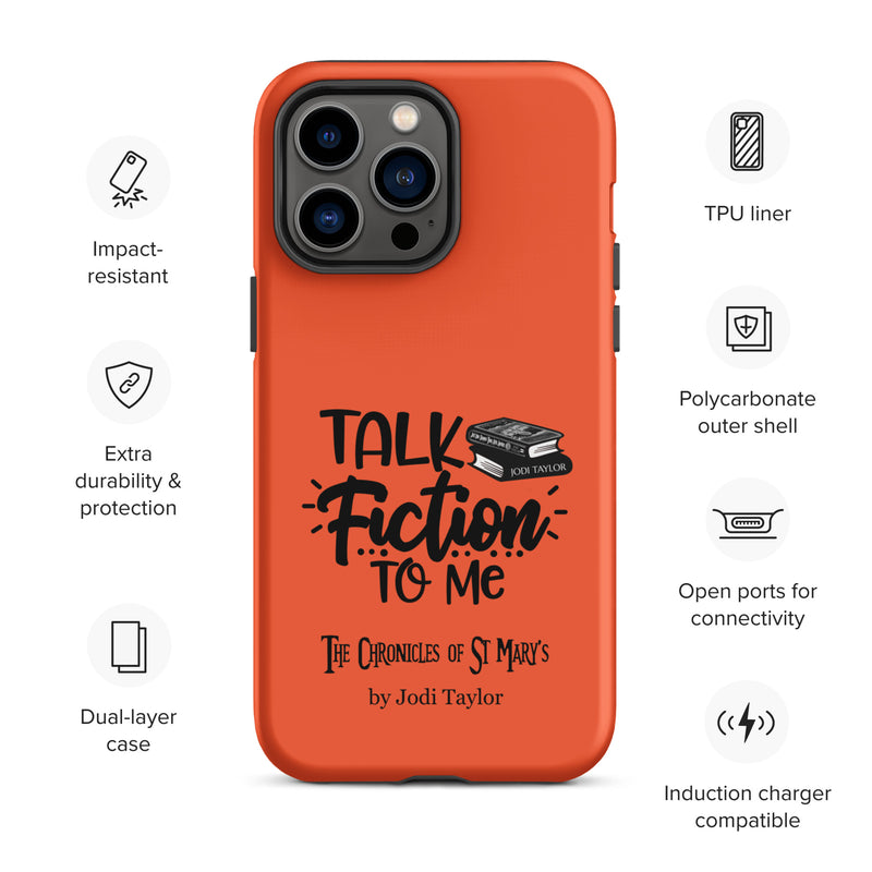 Talk Fiction To Me Tough Case for iPhone® (UK, Europe, USA, Canada, Australia, and New Zealand)