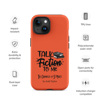 Talk Fiction To Me Tough Case for iPhone® (UK, Europe, USA, Canada, Australia, and New Zealand)