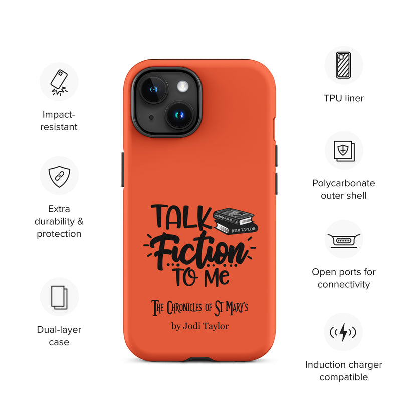 Talk Fiction To Me Tough Case for iPhone® (UK, Europe, USA, Canada, Australia, and New Zealand)