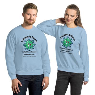 Diversity Collection - A Fandom as Diverse... Unisex Sweatshirt up to 5XL (UK, Europe, USA, Canada and Australia)