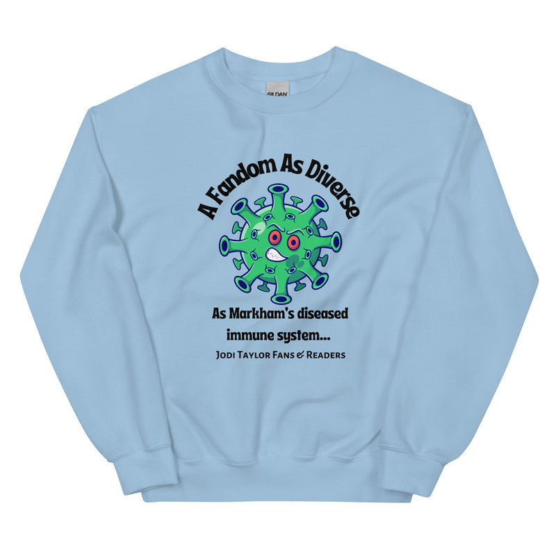 Diversity Collection - A Fandom as Diverse... Unisex Sweatshirt up to 5XL (UK, Europe, USA, Canada and Australia)