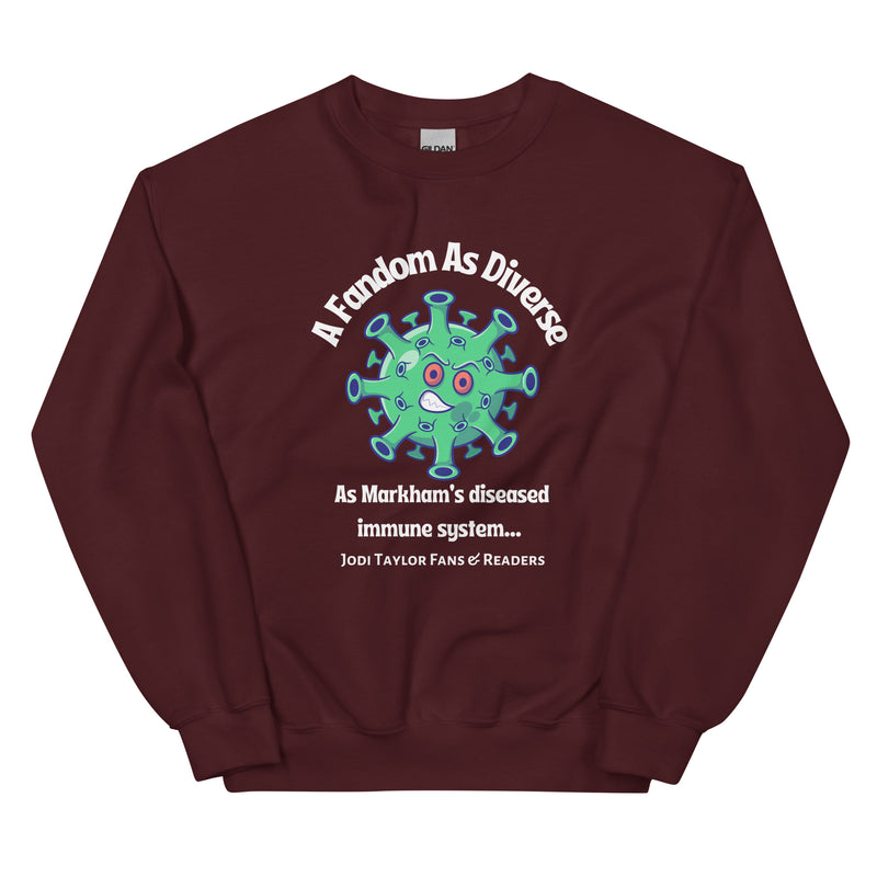 Diversity Collection - A Fandom as Diverse... Unisex Sweatshirt up to 5XL (UK, Europe, USA, Canada and Australia)