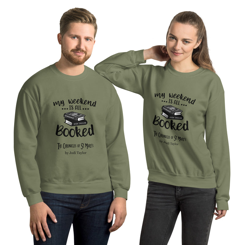My Weekend Is All Booked Unisex Sweatshirt up to 5XL (UK, Europe, USA, Canada and Australia)