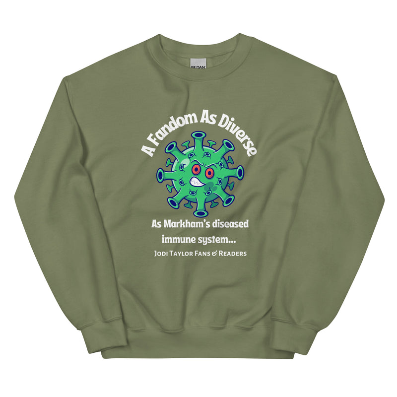 Diversity Collection - A Fandom as Diverse... Unisex Sweatshirt up to 5XL (UK, Europe, USA, Canada and Australia)