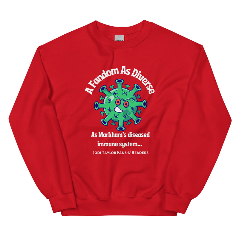 Diversity Collection - A Fandom as Diverse... Unisex Sweatshirt up to 5XL (UK, Europe, USA, Canada and Australia)