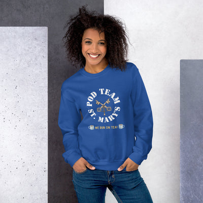 Pod Team St Mary's Unisex Sweatshirt up to 5XL (UK, Europe, USA, Canada and Australia)