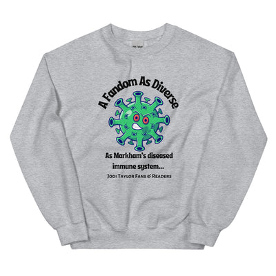 Diversity Collection - A Fandom as Diverse... Unisex Sweatshirt up to 5XL (UK, Europe, USA, Canada and Australia)