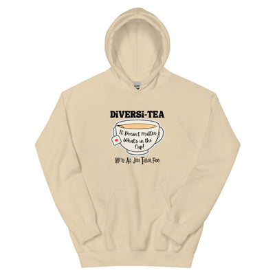 Diversity Collection - Diversi-tea Unisex Hoodie up to 5XL (UK, Europe, USA, Canada and Australia)