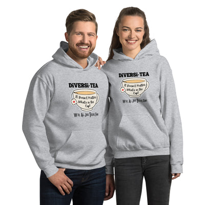 Diversity Collection - Diversi-tea Unisex Hoodie up to 5XL (UK, Europe, USA, Canada and Australia)