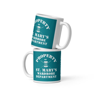 Wardrobe Department Mug available in three sizes (UK, Europe, USA, Canada, Australia)