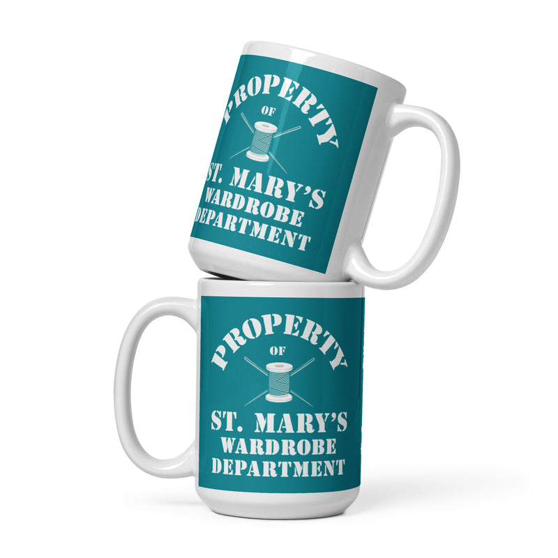 Wardrobe Department Mug available in three sizes (UK, Europe, USA, Canada, Australia)