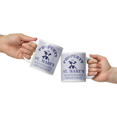 Maintenance Department Mug available in three sizes (UK, Europe, USA, Canada, Australia)