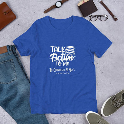 Talk Fiction To Me Short-Sleeve Unisex T-Shirt (Europe, USA & Australia) - Jodi Taylor Books