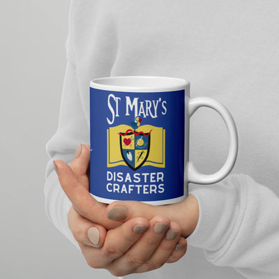 St Mary’s Disaster Crafters mug (UK, Europe, USA, Canada, Australia) - Jodi Taylor Books